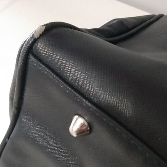 Large Mary Kay Bag/ Tote Black With Pink Floral Inside - Picture 10 of 16